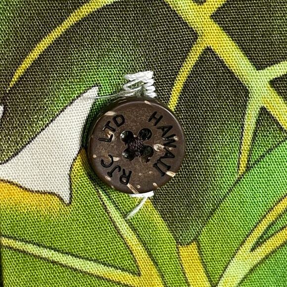 Vtg Hawaiian Islands USA Button Up Short Sleeve Parrot Magnum PI Shirt‎ Size 4X - Picture 4 of 8